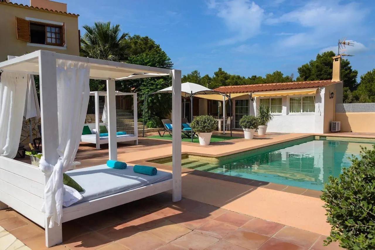 Delightful Ibiza Villa Spectacular Mountain Views Villa Jasmine 4 Bedrooms Ibiza Town San Rafael De Sa Creu