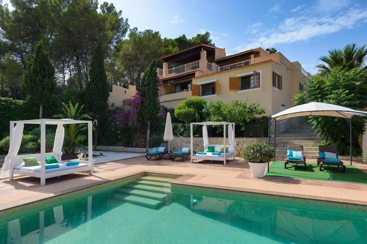 Delightful Ibiza Villa Spectacular Mountain Views Villa Jasmine 4 Bedrooms Ibiza Town San Rafael De Sa Creu