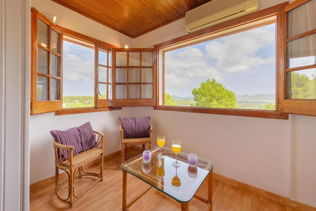 Delightful Ibiza Villa Spectacular Mountain Views Villa Jasmine 4 Bedrooms Ibiza Town San Rafael De Sa Creu