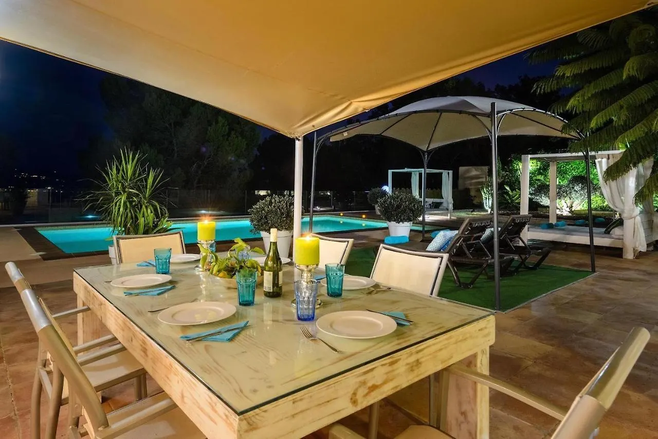 Delightful Ibiza Villa Spectacular Mountain Views Villa Jasmine 4 Bedrooms Ibiza Town San Rafael De Sa Creu 0*,  Spain